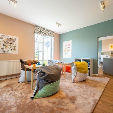 Reetland am Meer - Luxus Reetdachvilla mit 3 Schlafzimmern, Sauna und Kamin F18 Dranske Exterior foto